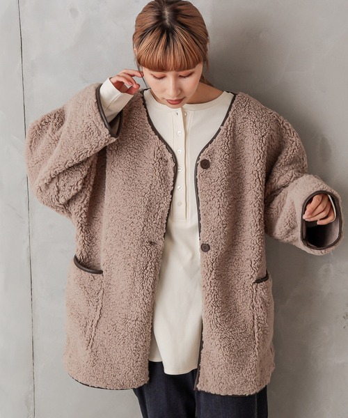 PUAL CE CIN（ピュアルセシン）の「【WEB限定・Du noir】ボアショート