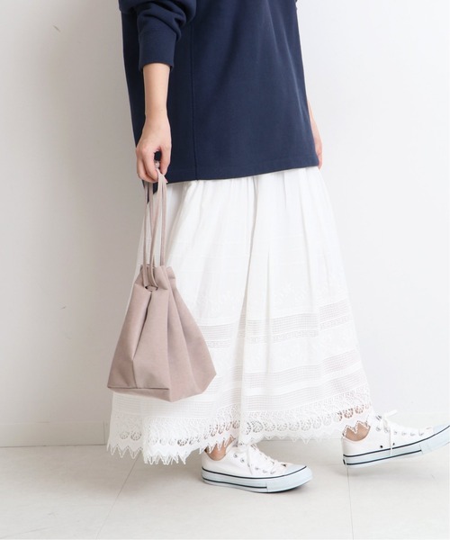SLOBE IENA（スローブイエナ）の「刺繍レーススカート◇（スカート