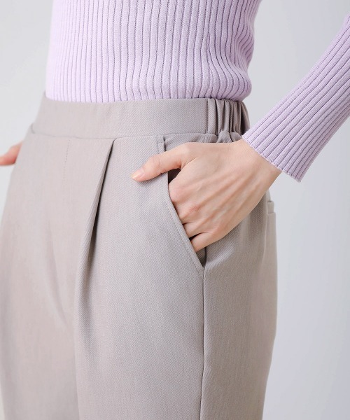 Bou Jeloud（ブージュルード）の「ステインガード◆テーパード美脚パンツ（その他パンツ・レディース・ブラック/グレー・36/40/38）」の14枚目の写真