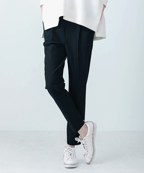 Bou Jeloud（ブージュルード）の「ステインガード◆テーパード美脚パンツ（その他パンツ・レディース・ブラック/グレー・36/40/38）」の17枚目の写真