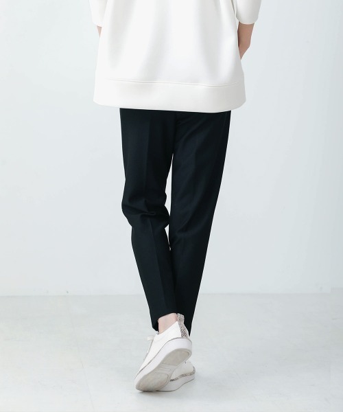 Bou Jeloud（ブージュルード）の「ステインガード◆テーパード美脚パンツ（その他パンツ・レディース・ブラック/グレー・36/40/38）」の6枚目の写真