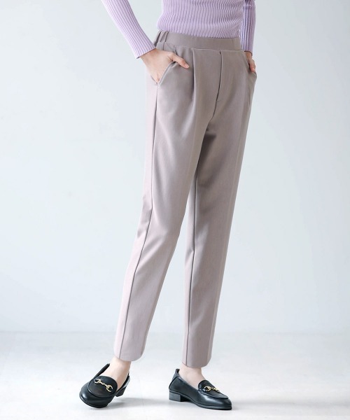 Bou Jeloud（ブージュルード）の「ステインガード◆テーパード美脚パンツ（その他パンツ・レディース・ブラック/グレー・36/40/38）」の10枚目の写真