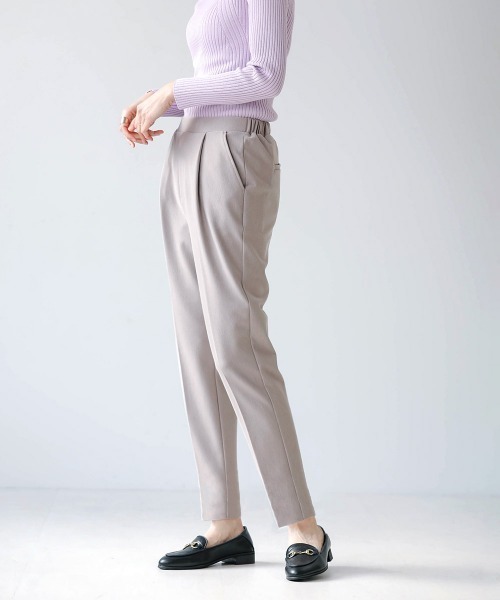 Bou Jeloud（ブージュルード）の「ステインガード◆テーパード美脚パンツ（その他パンツ・レディース・ブラック/グレー・36/40/38）」の15枚目の写真