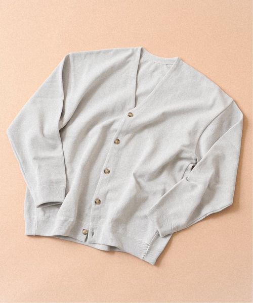 Crepuscule クレプスキュール メッシュニットリブ編み カーディガン セール】【CREPUSCULE / クレプスキュール】417別注カーディガン