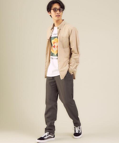 green label relaxing（グリーンレーベルリラクシング）の「＜ 機能 / ストレッチ・吸水速乾・防シワ・ウォッシャブル ＞ SC オルマイパンツ イージー仕様（その他パンツ・メンズ・ピンク/ベージュ/コバルトブルー/ブラック/モカ・M/S/L/XL）」の13枚目の写真