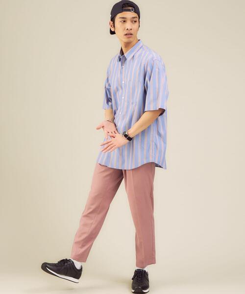 green label relaxing（グリーンレーベルリラクシング）の「＜ 機能 / ストレッチ・吸水速乾・防シワ・ウォッシャブル ＞ SC オルマイパンツ イージー仕様（その他パンツ・メンズ・ピンク/ベージュ/コバルトブルー/ブラック/モカ・M/S/L/XL）」の14枚目の写真