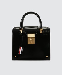 【Thom Browne】トムブラウン◆ブラック Tiger ハンドバッグ THOM BROWNE（トムブラウン）の「TIGER BAG IN PEBBLE GRAIN