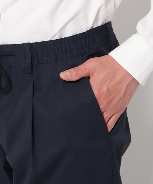 THE SHOP TK (ザ ショップ ティーケー )の「◆【Begin5月号掲載】【強吸水速乾】ワンタックワイドテーパードイージーパンツ(スーツパンツ・メンズ・ブラック/ベージュ/ネイビー・01/02/03/04)」の10枚目の写真