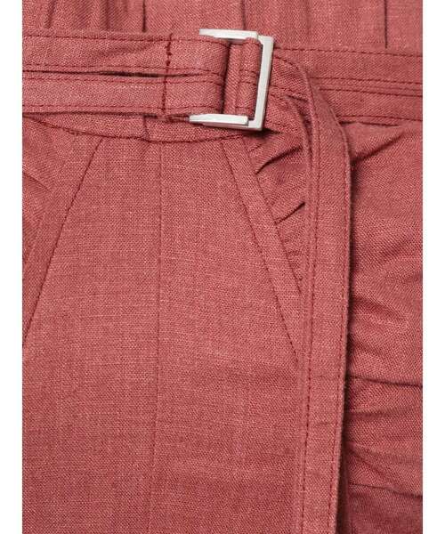 MERCURYDUO(マーキュリーデュオ)の「2WAYリネンギャザーデザインワンピース(ワンピース・レディース・イエロー/ボルドー・FREE)」の16枚目の写真