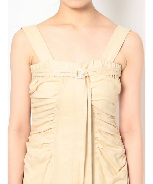 MERCURYDUO(マーキュリーデュオ)の「2WAYリネンギャザーデザインワンピース(ワンピース・レディース・イエロー/ボルドー・FREE)」の22枚目の写真