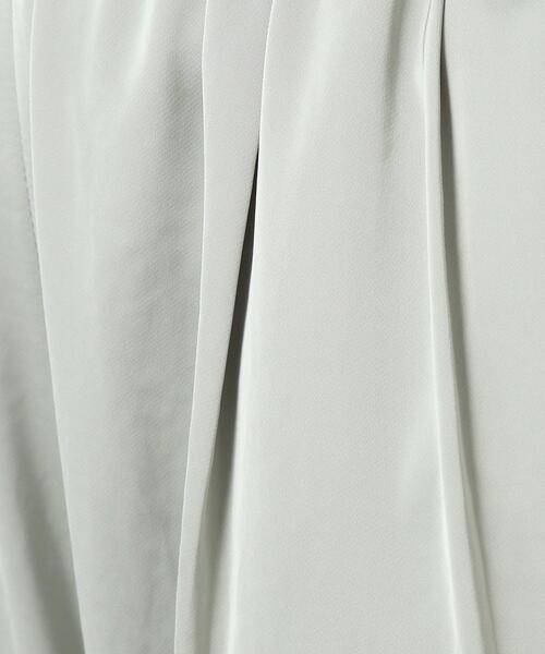 DRESSTERIOR（ドレステリア）の「◆【WEB限定】サテンギャザーパンツ（その他パンツ・レディース・ライトグリーン/ベージュ/ライトブルー・36/38）」の17枚目の写真