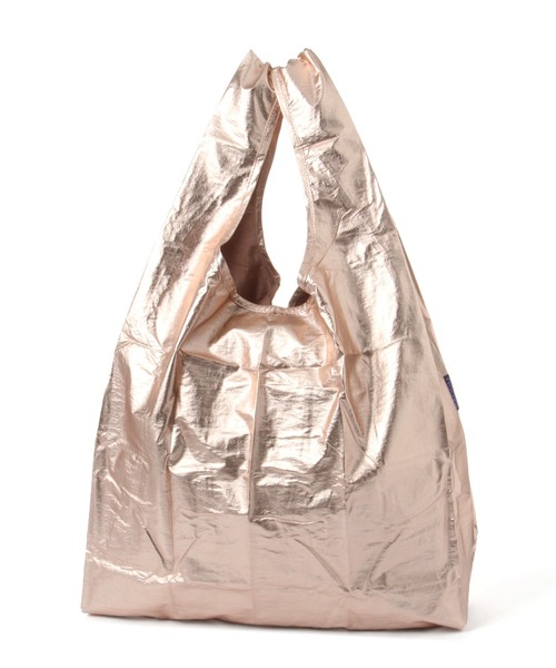 BAGGU（バグー）の「【BAGGU(バグゥ)】メタリック21SS（エコバッグ/サブバッグ・レディース・シルバーグレー/ベビーピンク/イエロー/その他1/その他2・0）」の4枚目の写真