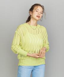 BEAUTY&YOUTH UNITED ARROWS | BY クロシェロングスリーブニット(ニット/セーター)
