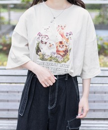 PairPair | CATプリントTシャツ(ユニセックス)(Tシャツ/カットソー)