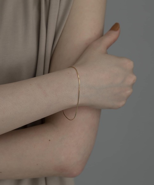 SMELLY（スメリー）の「silver925スネークチェーンブレスレット（ブレスレット・レディース・シルバー/ゴールド・-）」の5枚目の写真