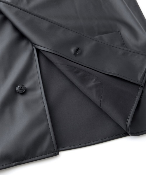 EMMA CLOTHES（エマクローズ）の「シンセティックレザー オーバーサイズ ジレベスト EMMA CLOTHES（ベスト・メンズ・ブラック・FREE）」の14枚目の写真