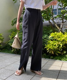 CAPRICIEUX LE'MAGE | フロントタックパンツ(その他パンツ)