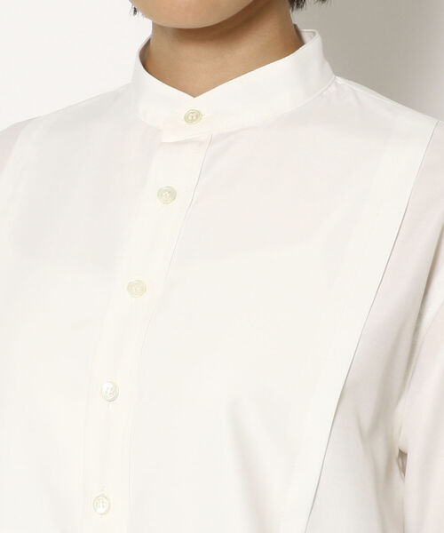 IJIIT&Co.(イジットアンドコー)の「IJIIT&Co. (イジットアンドコー) バンドカラーシャツ/ 5211B40006(シャツ/ブラウス・レディース・ホワイト・FREE)」の13枚目の写真