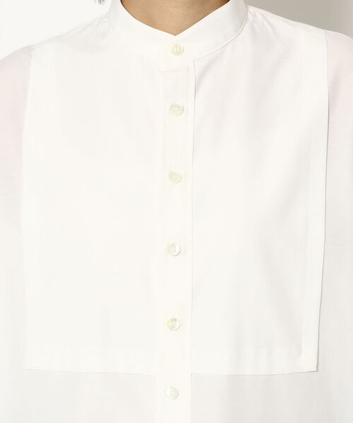 IJIIT&Co.(イジットアンドコー)の「IJIIT&Co. (イジットアンドコー) バンドカラーシャツ/ 5211B40006(シャツ/ブラウス・レディース・ホワイト・FREE)」の14枚目の写真