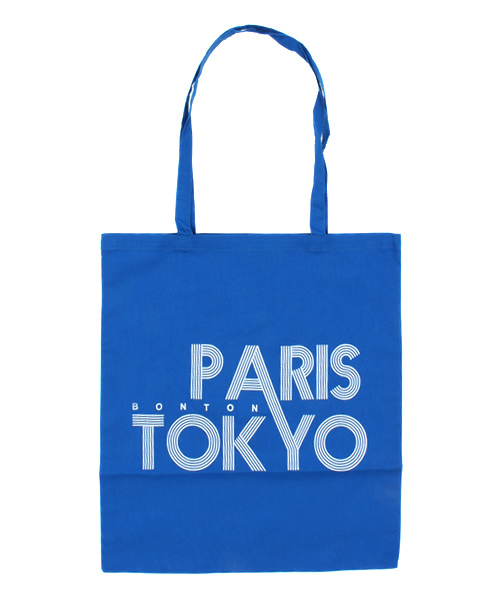 クリスマス限定！BONTON☆ボントン コットンバッグPARIS クリスマス限定！BONTON☆ボントン コットンバッグPARIS (BONTON