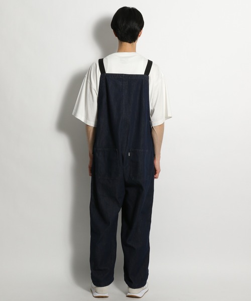 ニコアンド　デニムオーバーオール L インディゴ niko and（ニコアンド）の「[niko and JEANS 2021AW