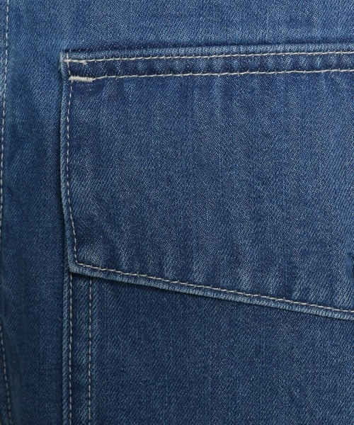 niko and...（ニコアンド）の「[niko and ...JEANS 2021AW]デニムオーバーオール（サロペット/オーバーオール・メンズ・ブラック/ブルー/インディゴブルー・SMALL/MEDIUM/LARGE）」の8枚目の写真