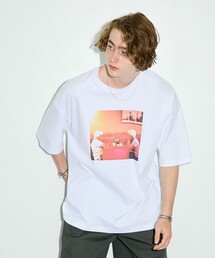 PUBLIC TOKYO | 【モーガン茉愛羅ユニセックスコラボTシャツ】  GLANNY フォトTシャツ(Tシャツ/カットソー)
