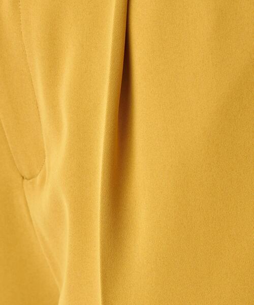 closet story（クローゼットストーリー）の「＜closet story（クローゼットストーリー）＞ サイドアジャスター カラー テーパードパンツ（スラックス・レディース・イエロー/ケリー・FREE）」の11枚目の写真