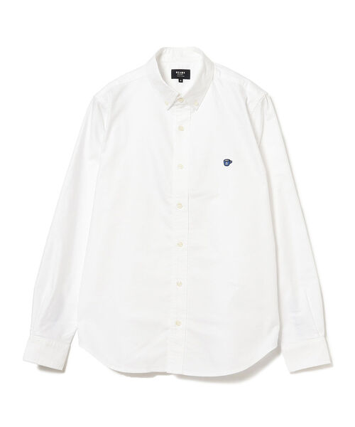 BEAMS HEART（ビームスハート）の「BEAMS HEART / ワンポイント ボタンダウンシャツ（シャツ/ブラウス・メンズ・ホワイト/その他・SMALL/X-LARGE/MEDIUM/LARGE）」の3枚目の写真