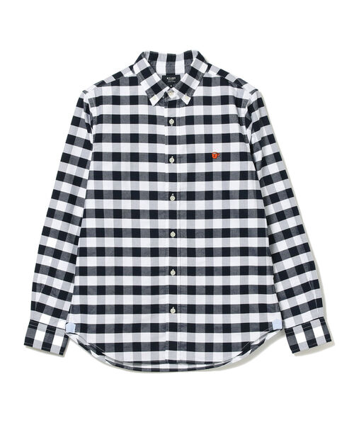 BEAMS HEART（ビームスハート）の「BEAMS HEART / ワンポイント ボタンダウンシャツ（シャツ/ブラウス・メンズ・ホワイト/その他・SMALL/X-LARGE/MEDIUM/LARGE）」の5枚目の写真