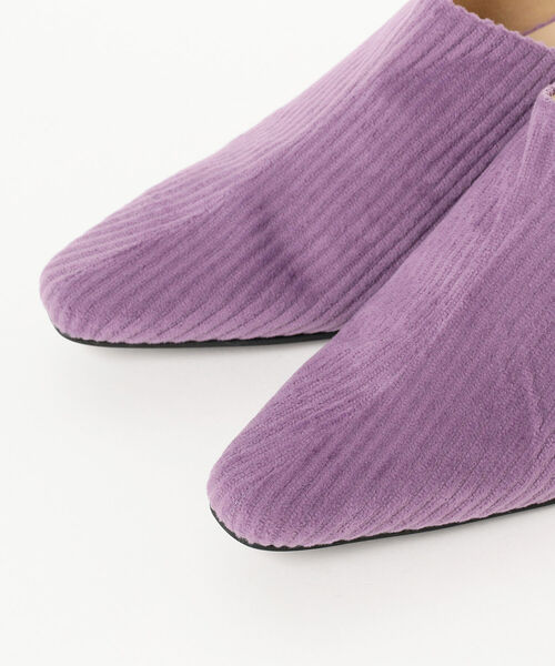 Ray BEAMS（レイビームス）の「Ray BEAMS / コーデュロイ ミュール（その他シューズ・レディース・パープル/イエロー系その他4・23.5cm/24.5cm/24.0cm/25.0cm/23.0cm）」の16枚目の写真