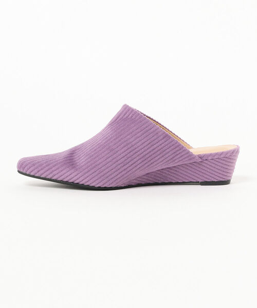 Ray BEAMS（レイビームス）の「Ray BEAMS / コーデュロイ ミュール（その他シューズ・レディース・パープル/イエロー系その他4・23.5cm/24.5cm/24.0cm/25.0cm/23.0cm）」の17枚目の写真