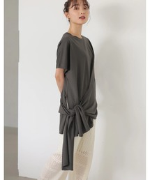 AMERICAN HOLIC | リボンディティールカットプルオーバー(Tシャツ/カットソー)