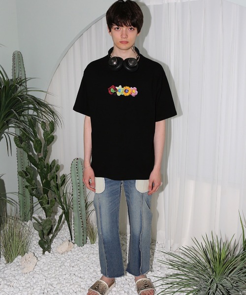 ☆MISTER CHILD☆半袖Tシャツ RAINBOW FLOWER T-SHIRTS MISTERCHILD（ミスターチャイルド）の「【MISTERCHILD/ミスター