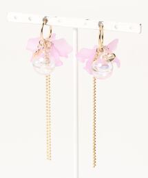 【Sunny days】petal bubble　hoop pierce
