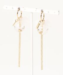 【Sunny days】petal bubble　hoop pierce
