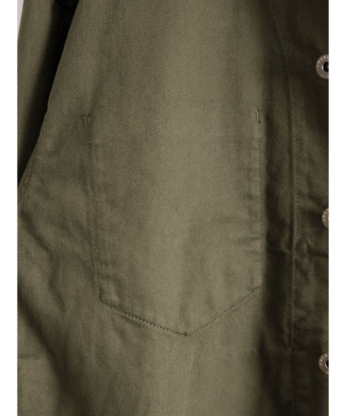 AMERICAN HOLIC（アメリカンホリック）の「CPOスタンドブルゾン（ブルゾン・レディース・ベージュ/カーキ・M/L）」の18枚目の写真