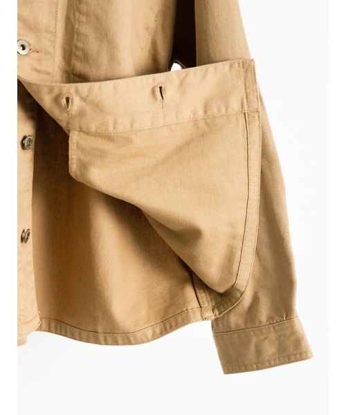 AMERICAN HOLIC（アメリカンホリック）の「CPOスタンドブルゾン（ブルゾン・レディース・ベージュ/カーキ・M/L）」の14枚目の写真