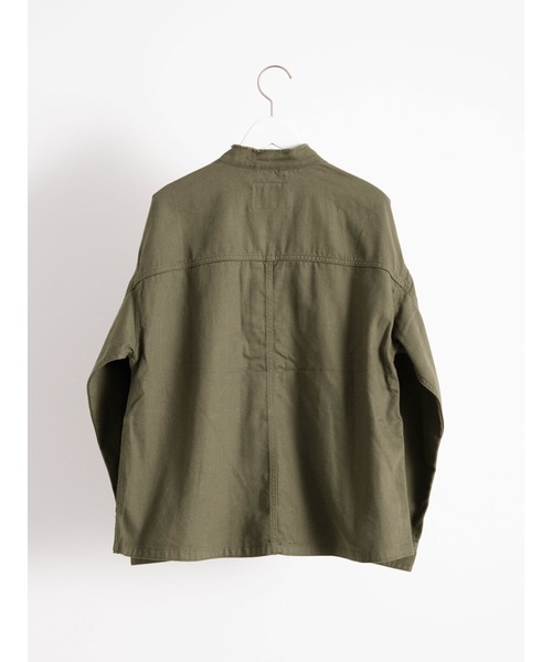 AMERICAN HOLIC（アメリカンホリック）の「CPOスタンドブルゾン（ブルゾン・レディース・ベージュ/カーキ・M/L）」の13枚目の写真