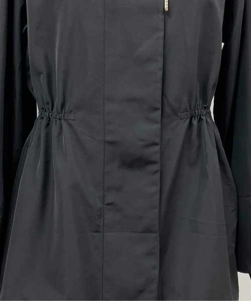 PICCIN（ピッチン）の「ウエストゴム入り袖リブマウンテンパーカー（マウンテンパーカー・レディース・ブラック/ベージュ/グリーン系その他・M）」の9枚目の写真