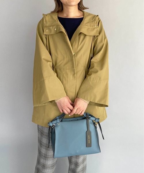 PICCIN（ピッチン）の「ウエストゴム入り袖リブマウンテンパーカー（マウンテンパーカー・レディース・ブラック/ベージュ/グリーン系その他・M）」の20枚目の写真