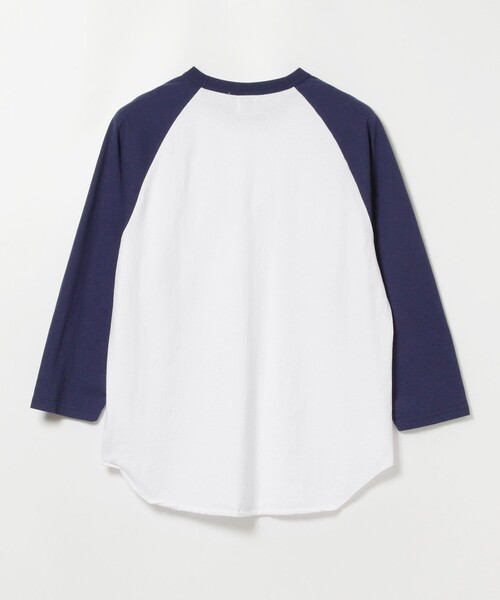 WALLA WALLA SPORT（ワラワラスポーツ）の「WALLA WALLA SPORT / 8分袖 ベースボール Tシャツ（Tシャツ/カットソー・メンズ・ホワイト/その他/ブラック系その他4/その他1/ブラック/その他2/ブラウン系その他4・X-LARGE/XX-LARGE/XXX-LARGE）」の11枚目の写真