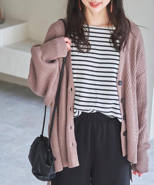 coen(コーエン)の「ガマグチギャザーショルダーバッグ(ショルダーバッグ・レディース・オフホワイト/ブラウン/ブラック・FREE)」の5枚目の写真