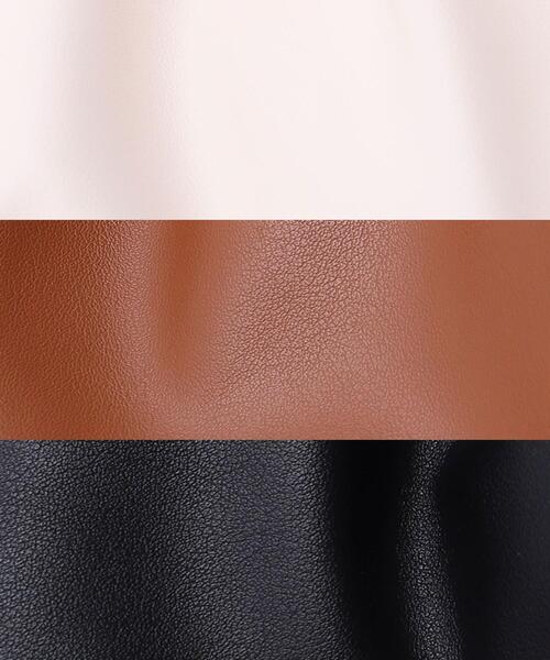 coen(コーエン)の「ガマグチギャザーショルダーバッグ(ショルダーバッグ・レディース・オフホワイト/ブラウン/ブラック・FREE)」の21枚目の写真