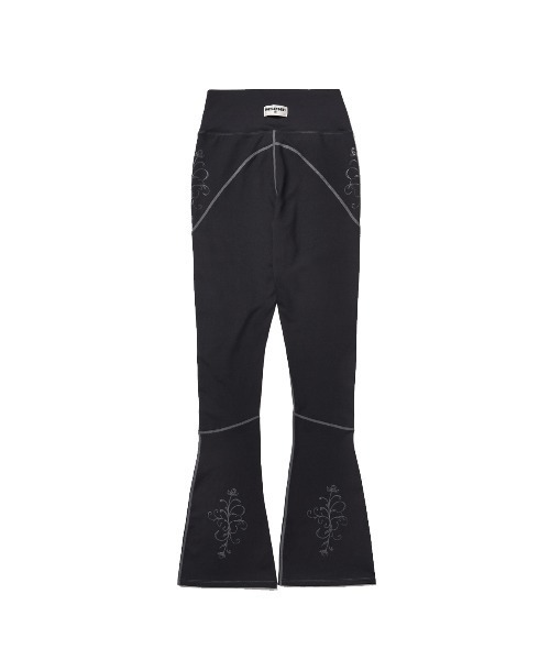 MSCHF(ミスチーフ)の「PROJECT MAGO_ORCHID FLARED LEGGINGS(その他パンツ・レディース・チャコール・S/M)」の4枚目の写真