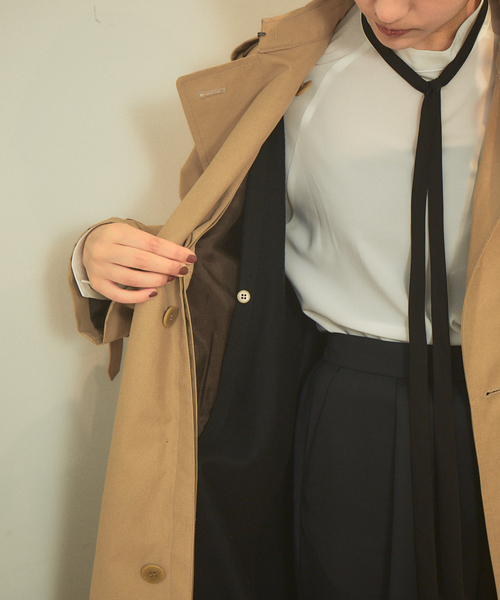 Rouge vif（ルージュヴィフ）の「ライナー付きトレンチコート（トレンチコート・レディース・ベージュ・36/38）」の15枚目の写真