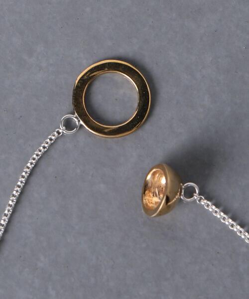 AFTER SHAVE CLUB（アフターシェイヴクラブ）の「＜AFTER SHAVE CLUB（アフターシェイブクラブ）＞LOOP ネックレス（ネックレス・レディース・その他1・FREE）」の4枚目の写真