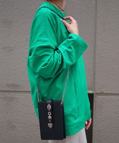 DROIT BELLO(ドロイトベロ)の「DROIT BELLO(ドロイトベロ)別注メタルスタッズ付きバック(ショルダーバッグ・レディース・アイボリー/ブラック・FREE)」の17枚目の写真