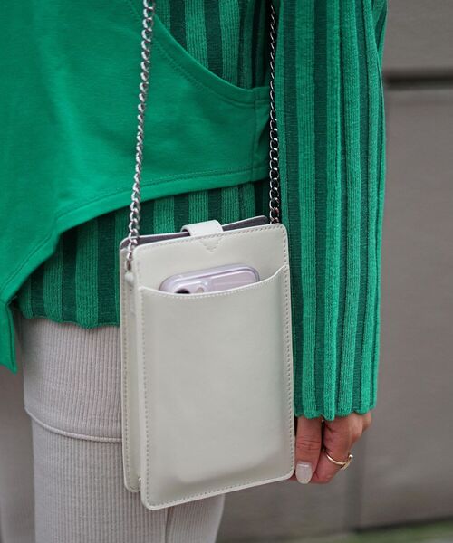 DROIT BELLO(ドロイトベロ)の「DROIT BELLO(ドロイトベロ)別注メタルスタッズ付きバック(ショルダーバッグ・レディース・アイボリー/ブラック・FREE)」の21枚目の写真