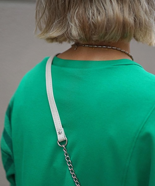 DROIT BELLO(ドロイトベロ)の「DROIT BELLO(ドロイトベロ)別注メタルスタッズ付きバック(ショルダーバッグ・レディース・アイボリー/ブラック・FREE)」の14枚目の写真